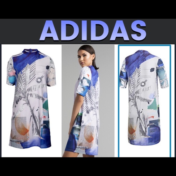 NWT ADIDAS ORIGINAL SHIFT DRESS - Picture 6 of 8